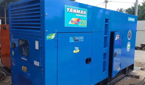 Máy phát điện Yanmar 200kva tua chậm 3 pha